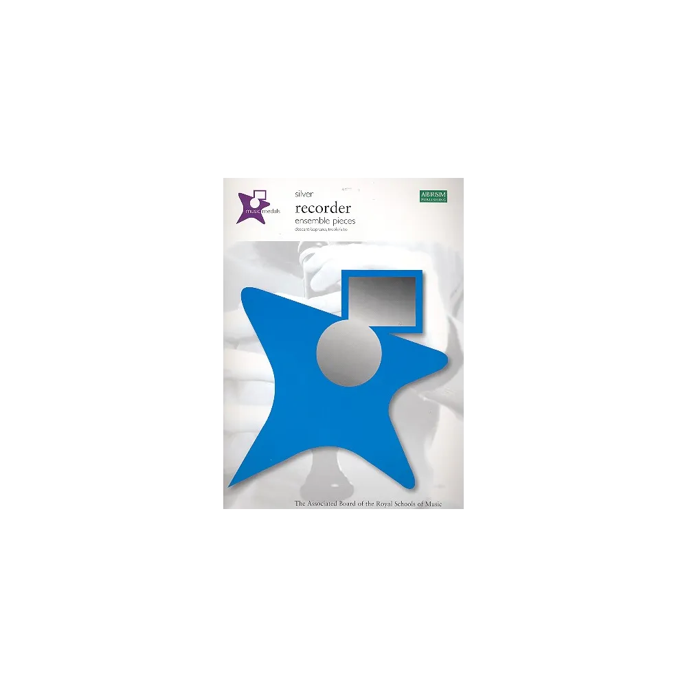 Vorderes Coverbild Music Medals silver Recorder Ensemble Pieces