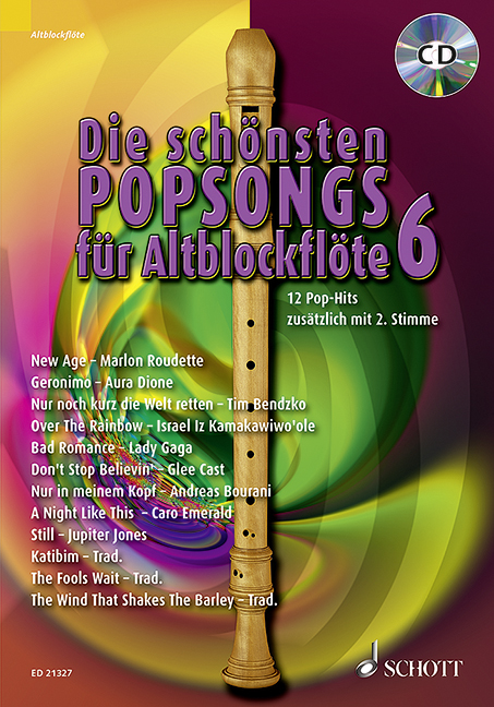 Die schönsten Popsongs für Altblockflöte 6