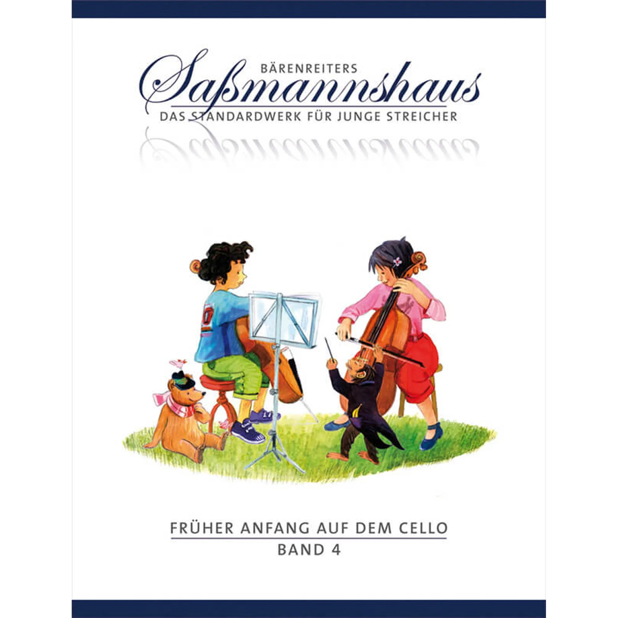 Vorderes Coverbild Sassmannshaus - Früher Anfang auf dem Cello 4