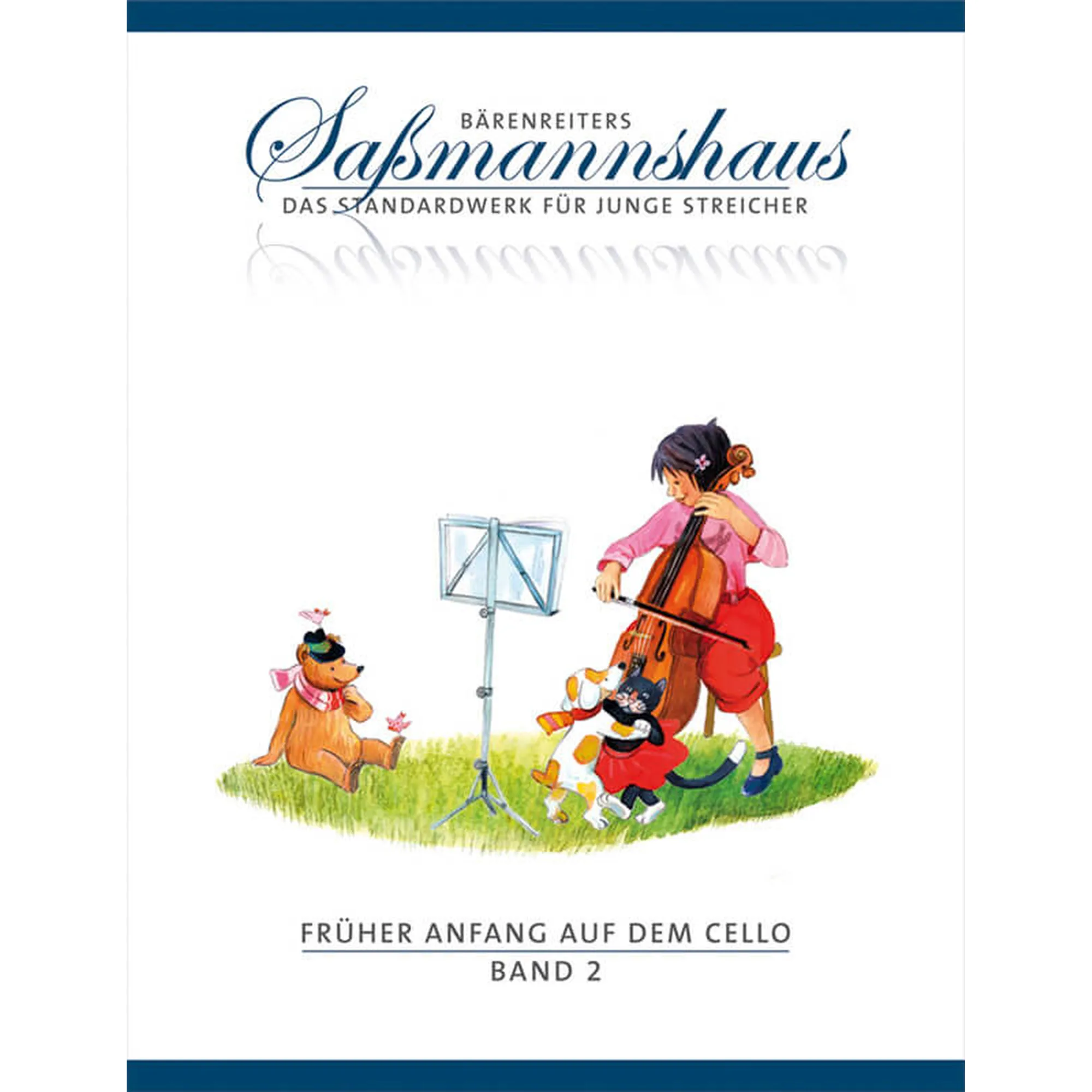 Vorderes Coverbild Sassmannshaus - Früher Anfang auf dem Cello 2