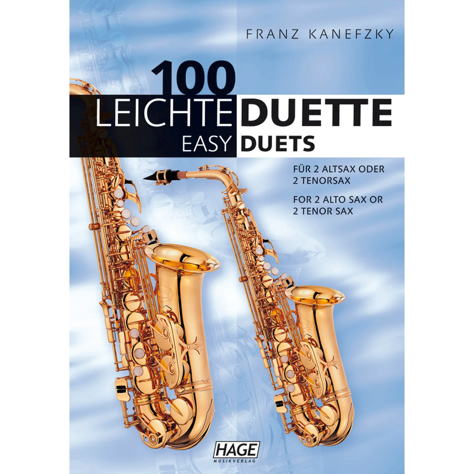 100 leichte Duette - Altsax