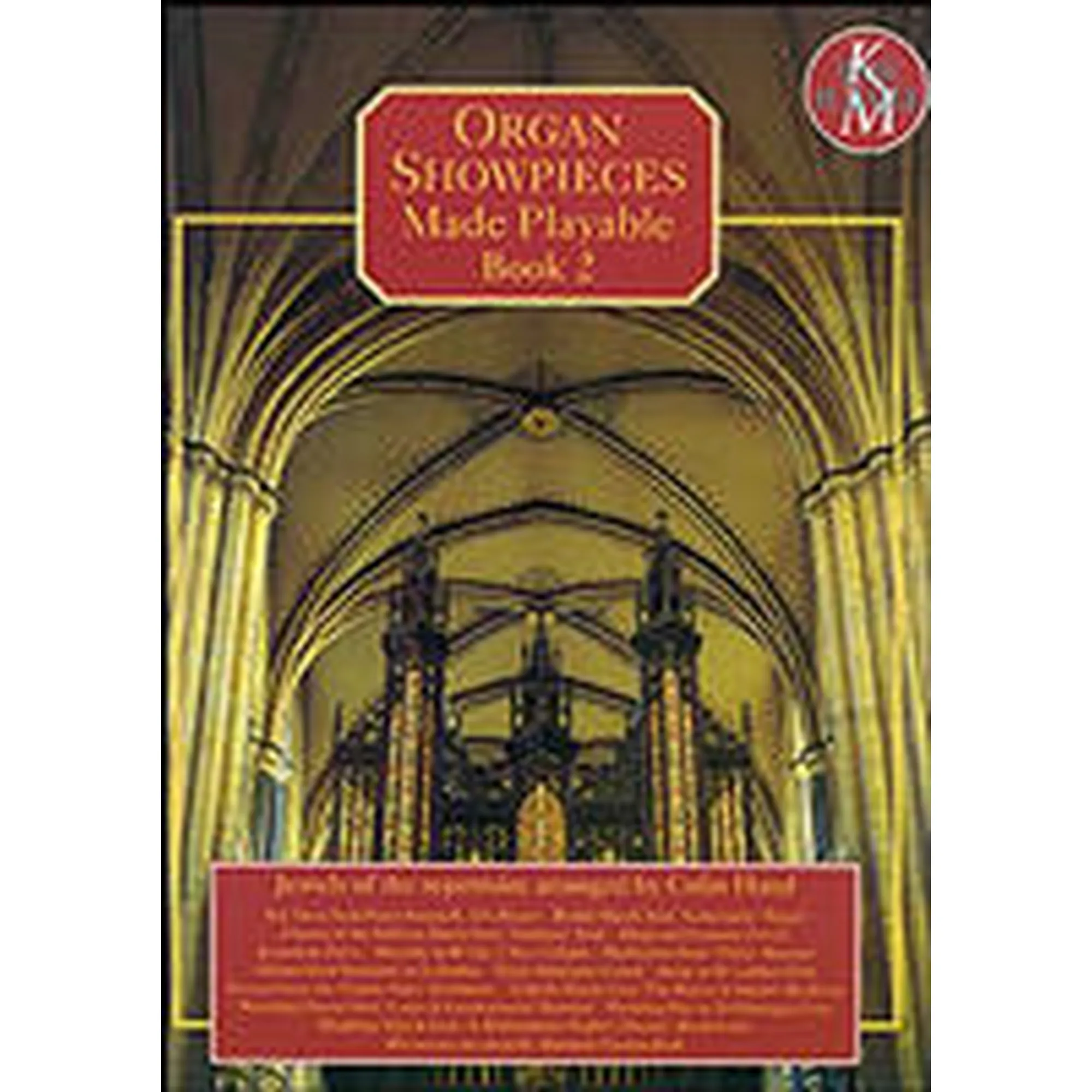 Vorderes Coverbild Organ Showpieces Made Playable Book 2