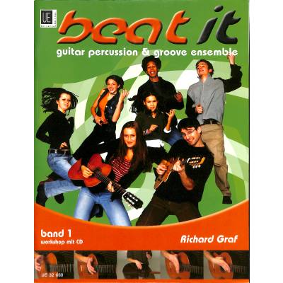 Vorderes Coverbild Beat it 1 - Guitar, Percussion and Groove Ensemble - Antiquariat