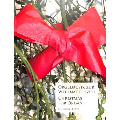 Vorderes Coverbild Orgelmusik zur Weihnachtszeit