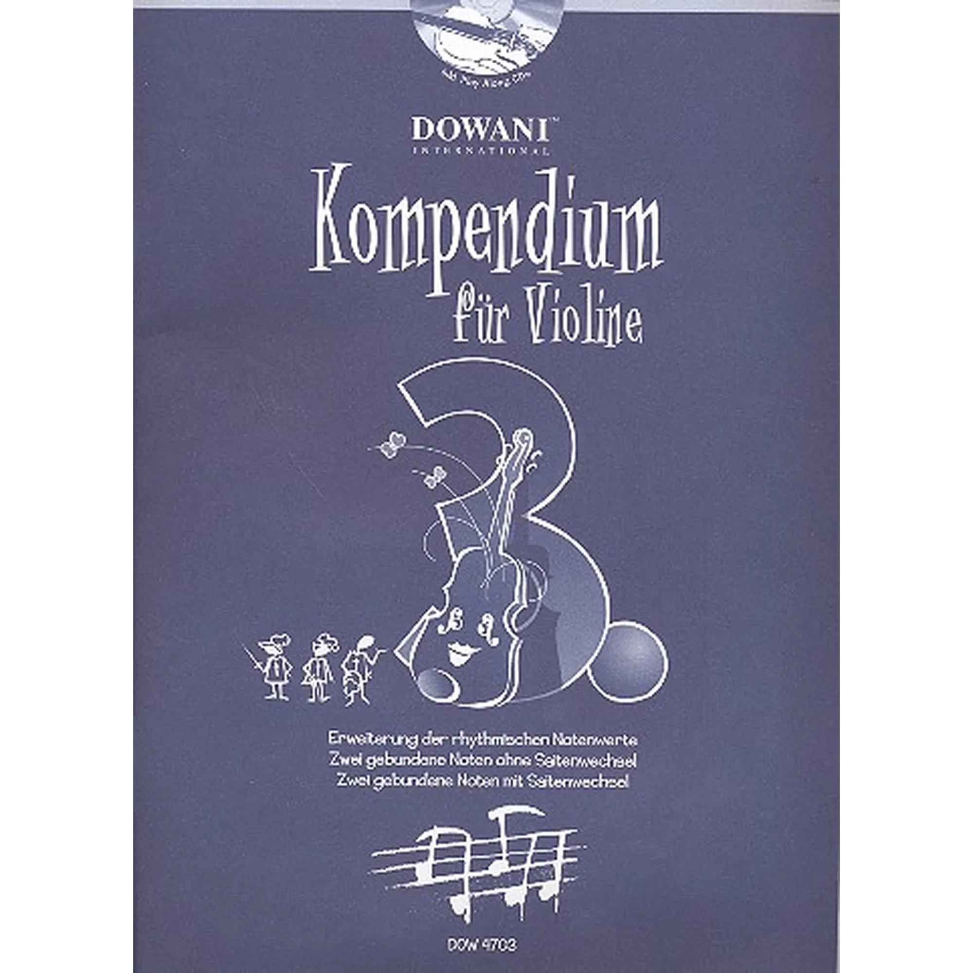 Vorderes Coverbild Kompendium für Violine 3