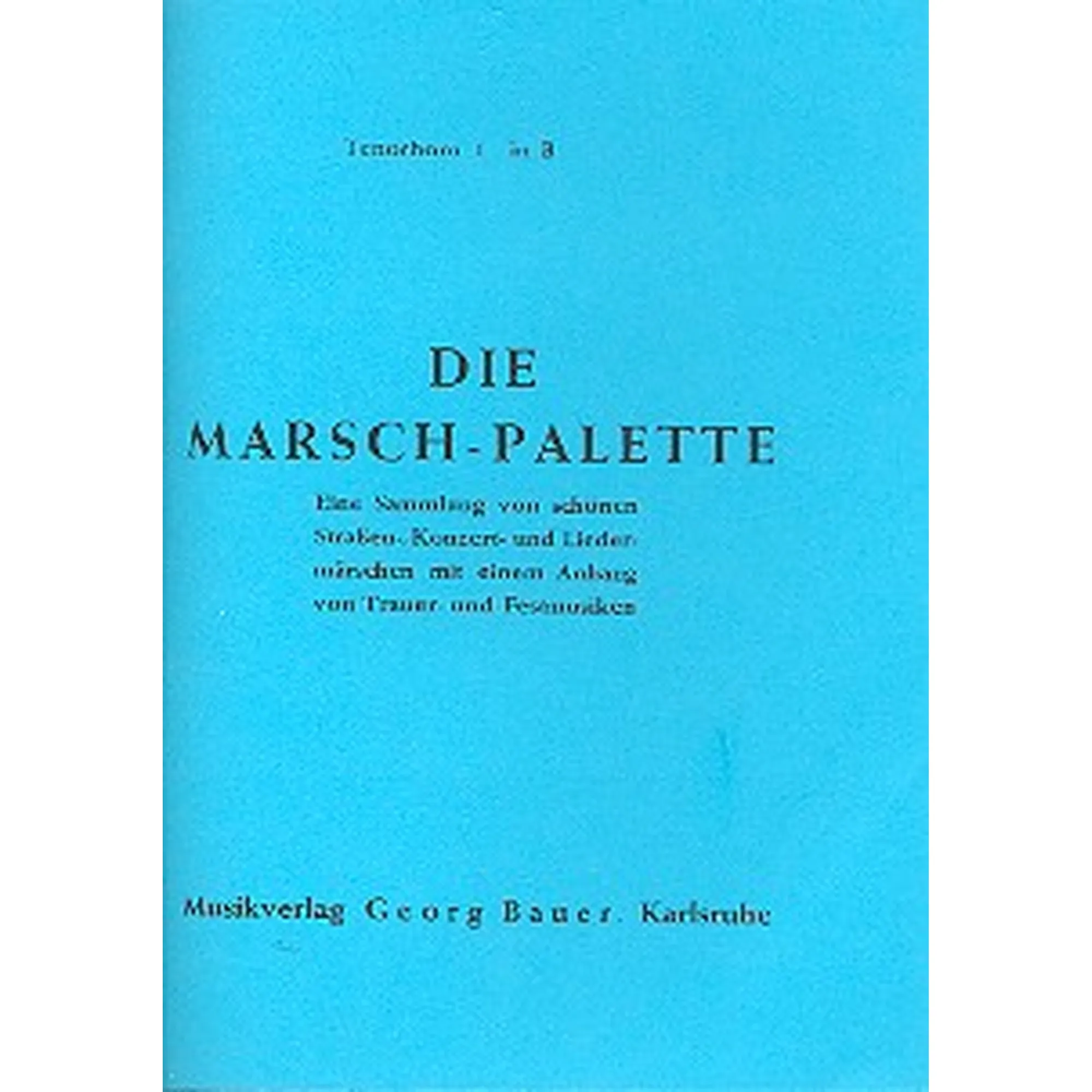 Marschpalette