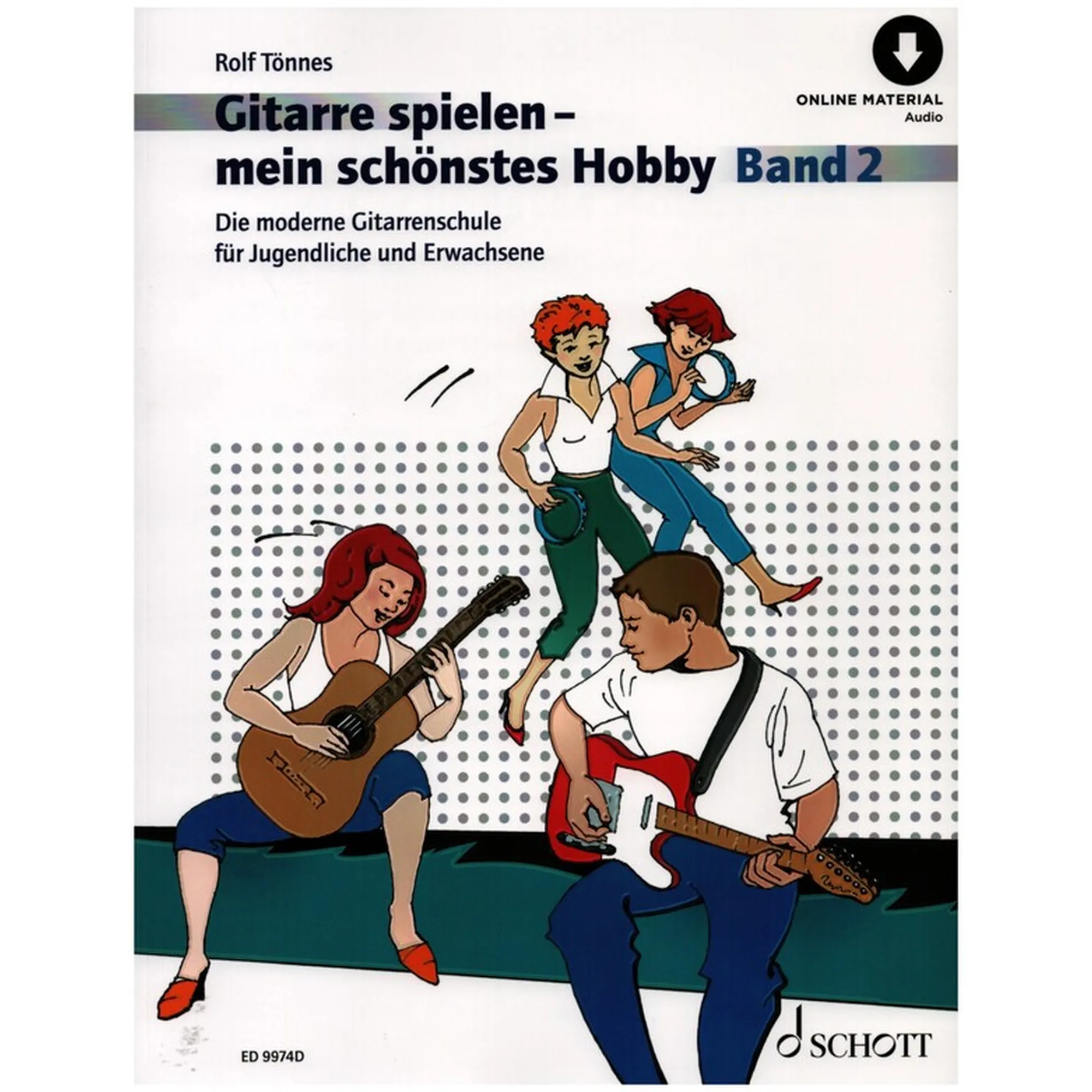 Vorderes Coverbild Gitarre spielen mein schönstes Hobby Band 2