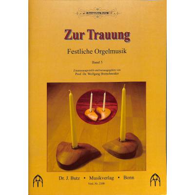 Vorderes Coverbild Zur Trauung 3 - Festliche Orgelmusik