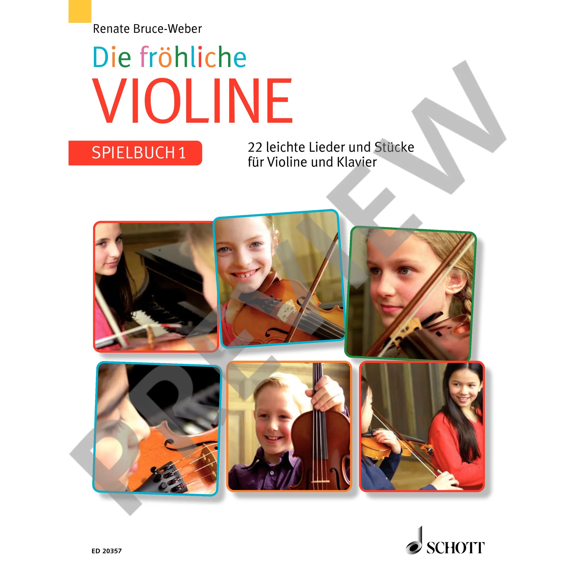 Die fröhliche Violine - Spielbuch 1