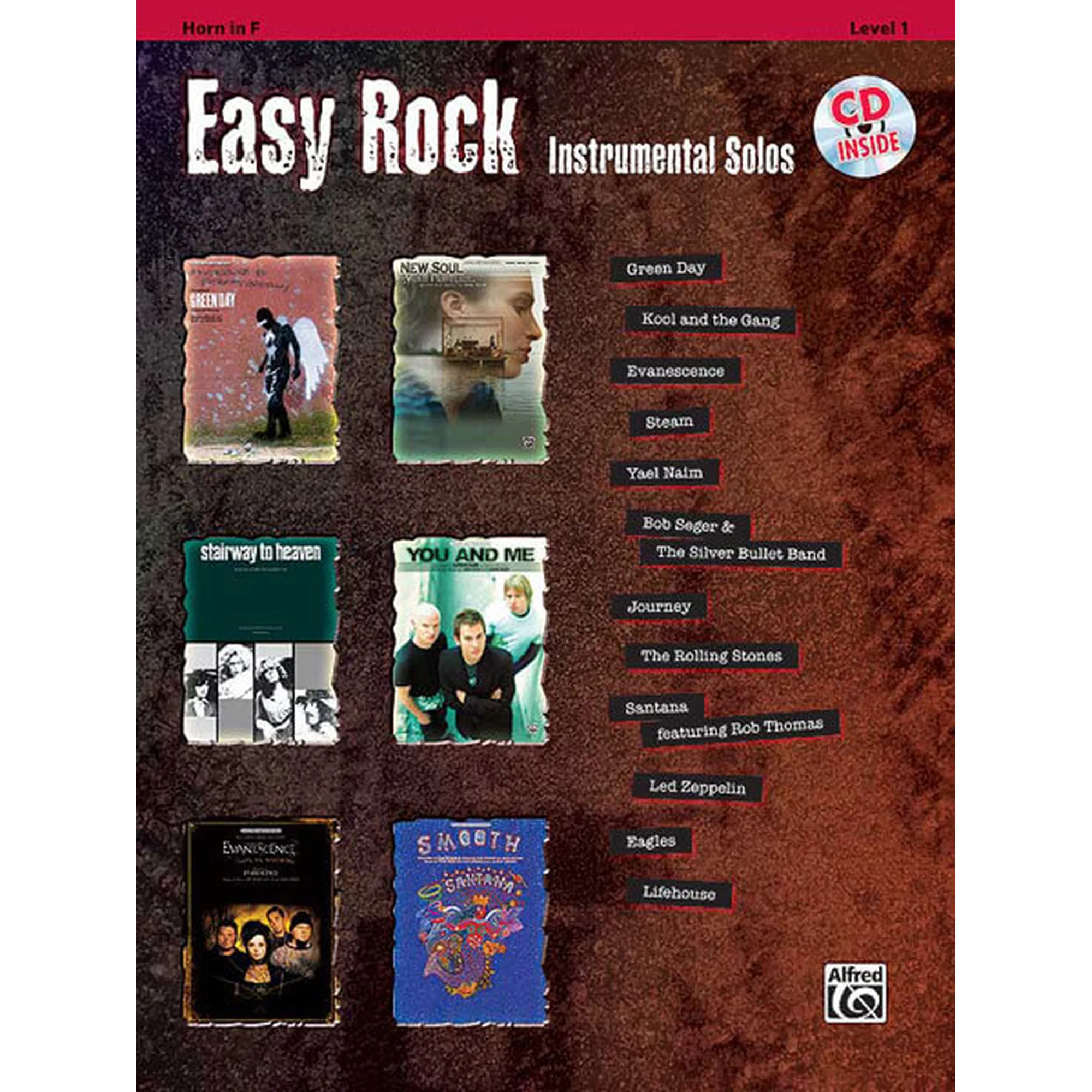 Vorderes Coverbild Easy Rock Instrumental Solos
