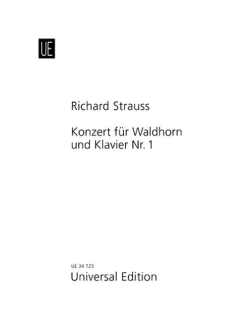 Konzert 1 Es-Dur OP 11 (1882)