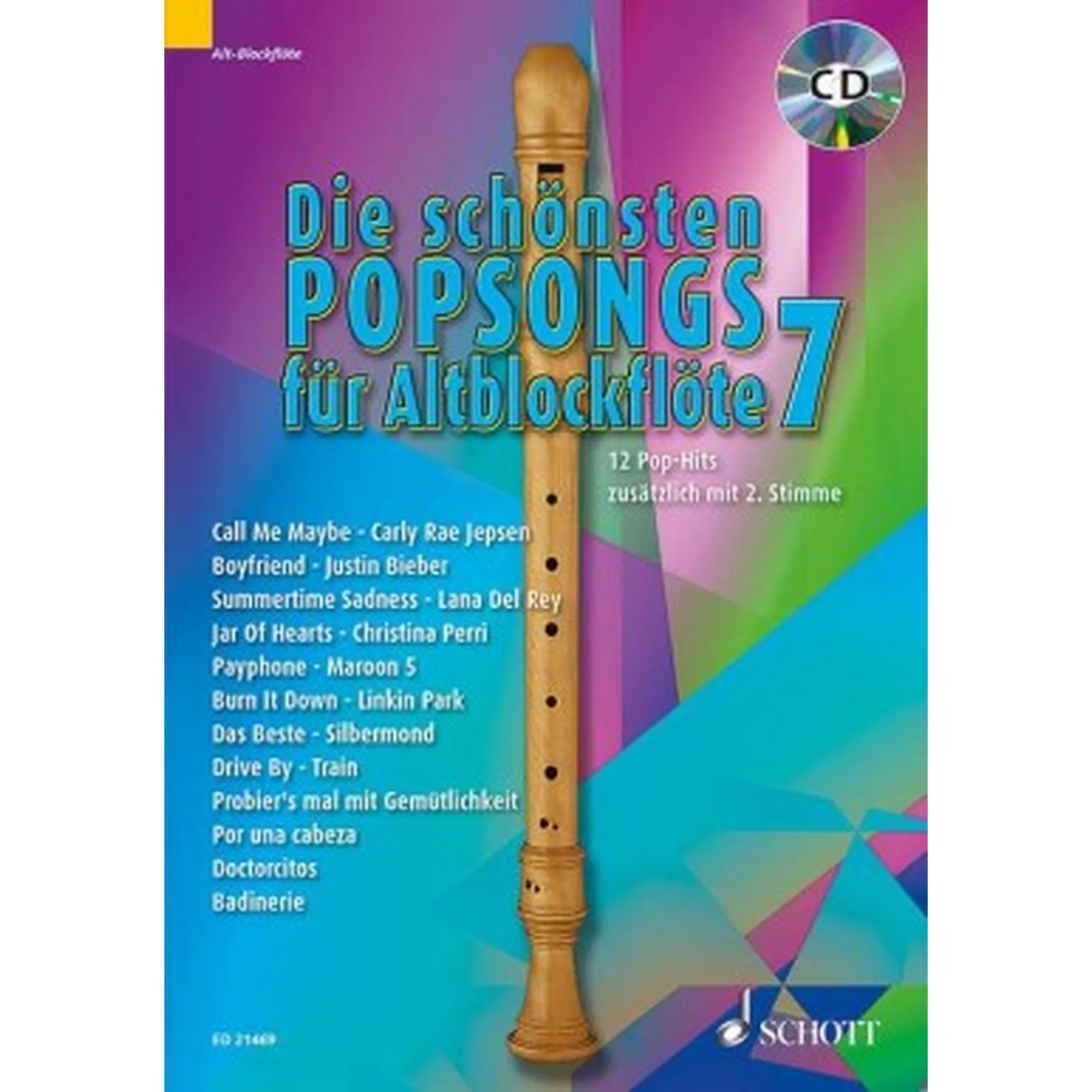 Die schönsten Popsongs für Altblockflöte 7