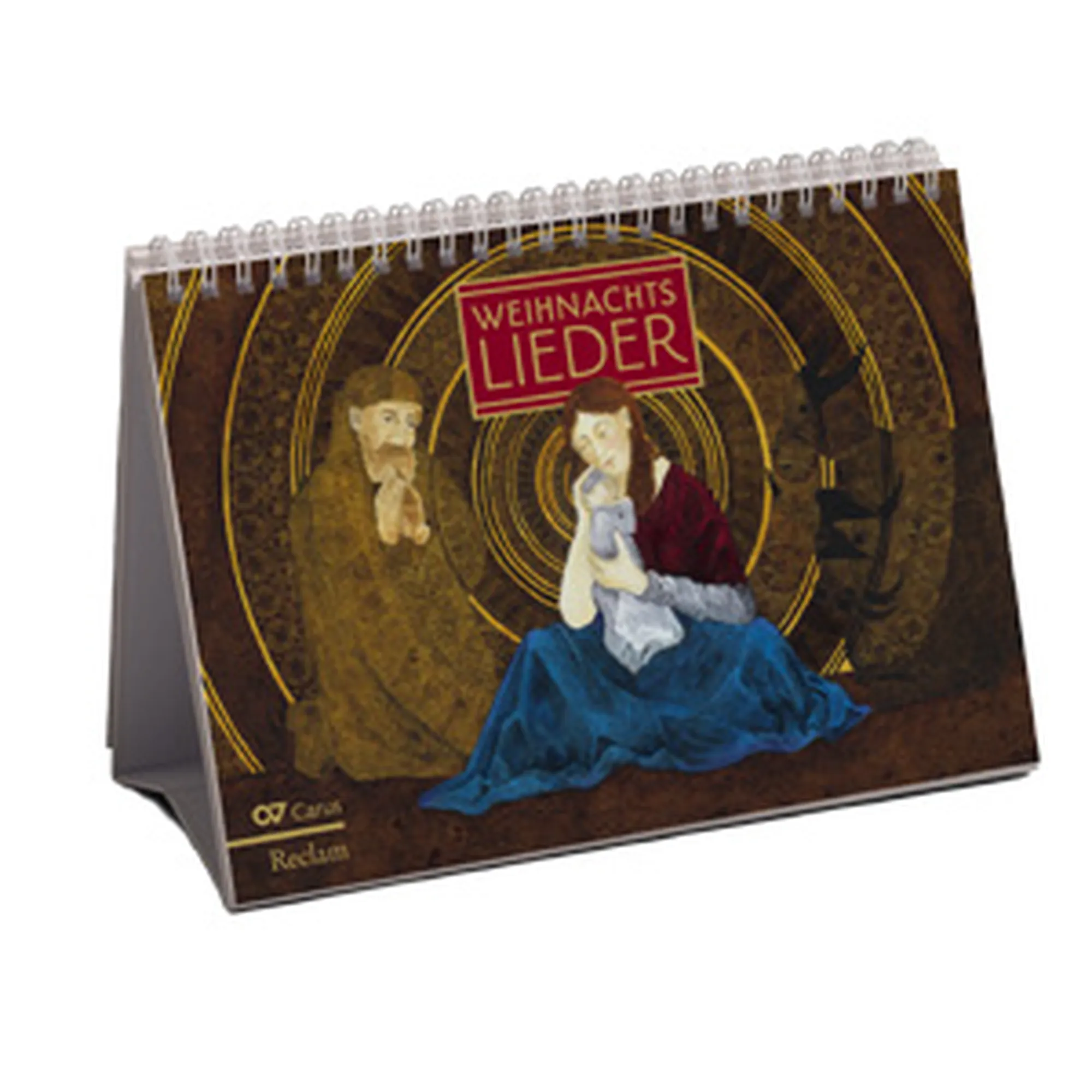 Vorderes Coverbild Weihnachtsliederkalender