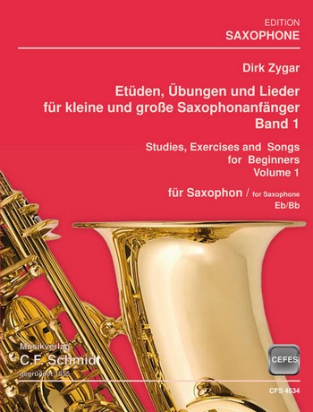 Etüden, Übungen und Lieder für kleine und große Saxophonanfänger 1