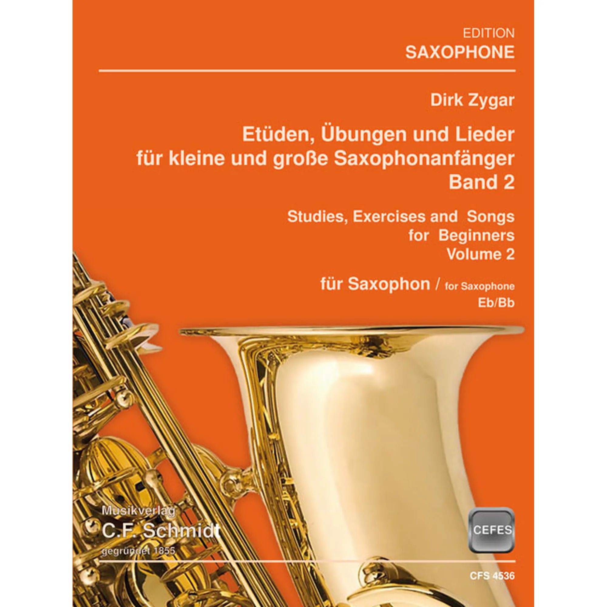 Etüden, Übungen und Lieder für kleine und große Saxophonanfänger 2