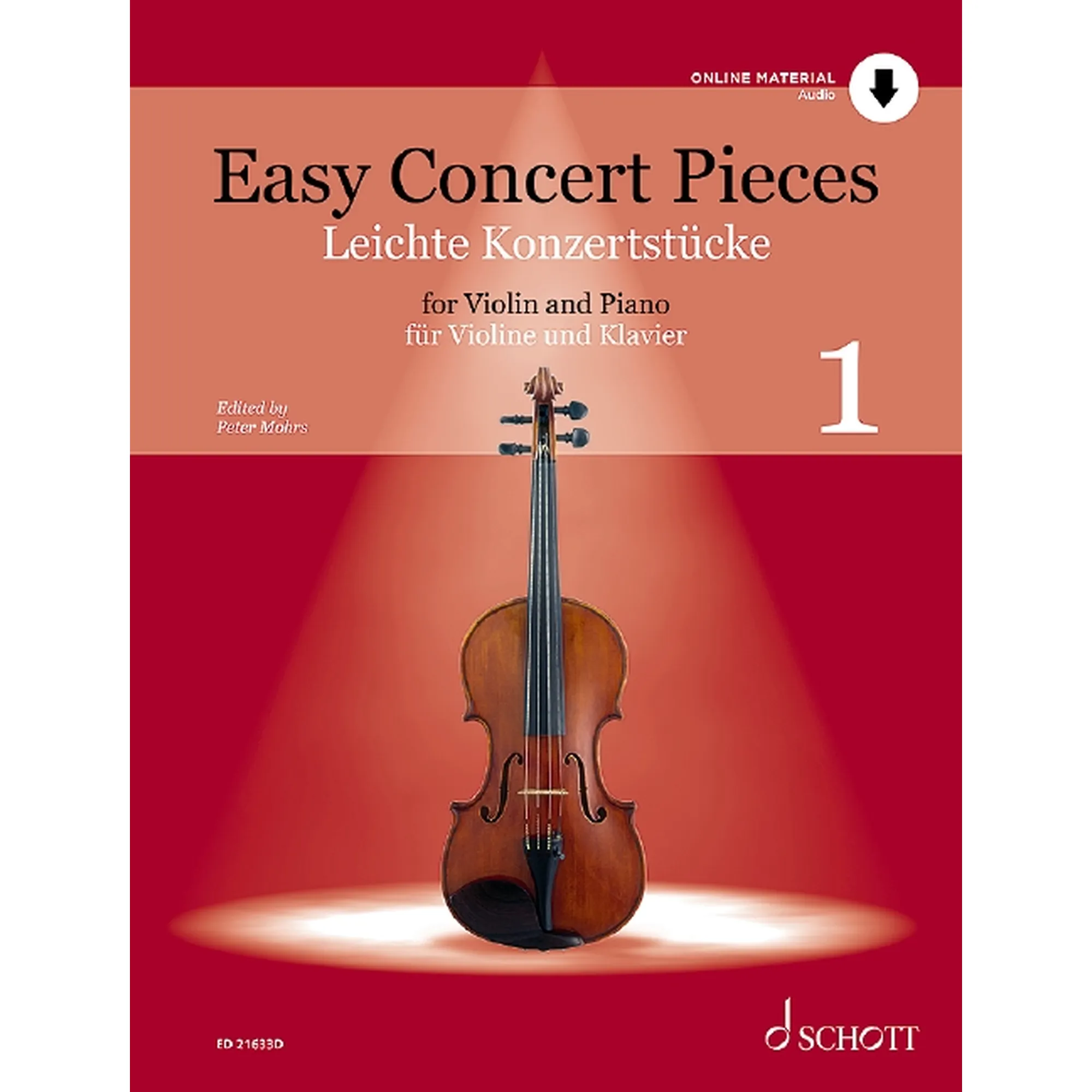 Vorderes Coverbild Easy Concert Pieces 1