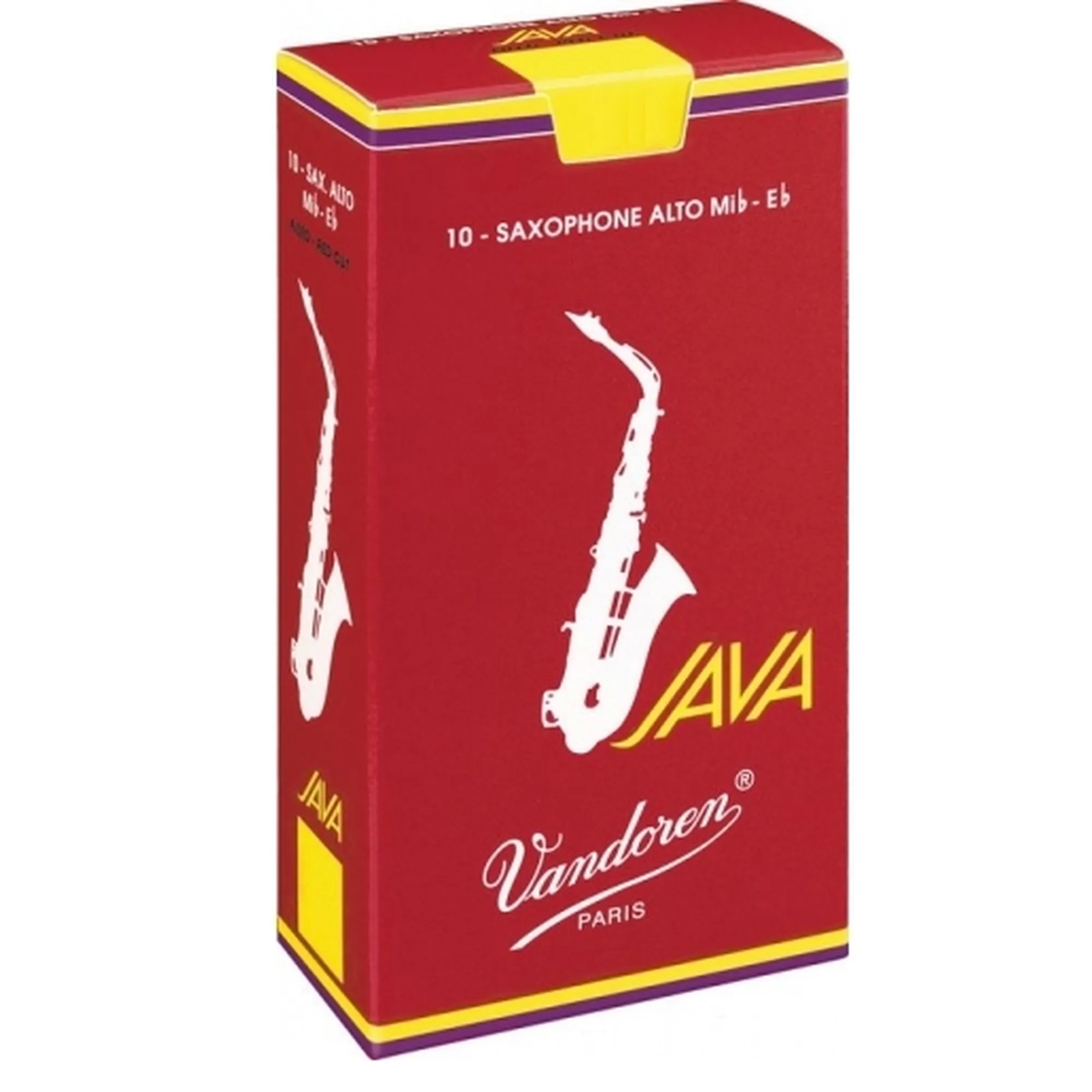 Vorderes Coverbild Vandoren Java filed RED, Stärke 2