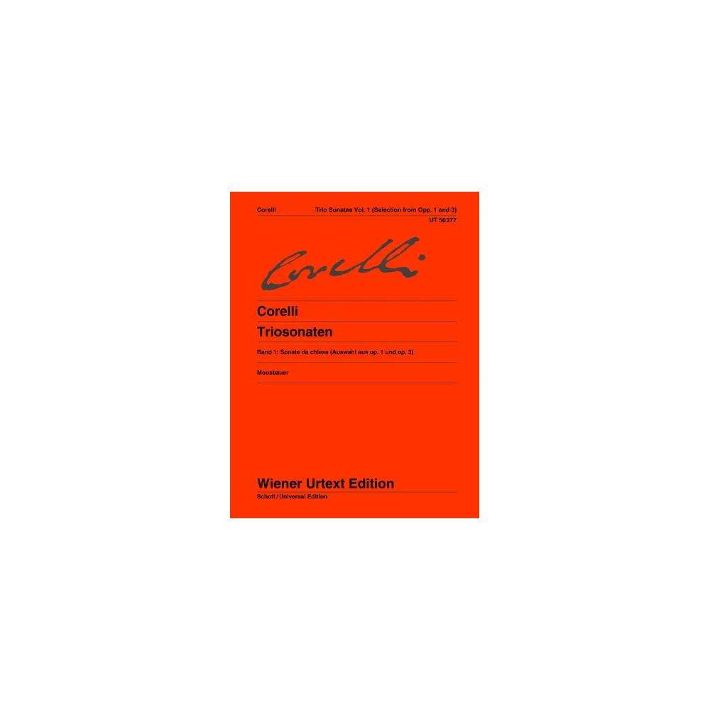 Vorderes Coverbild Triosonaten Bd. 1