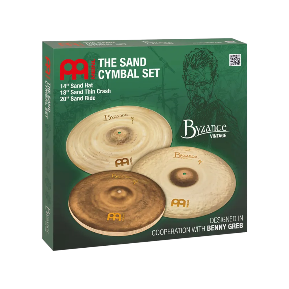 Vorderes Coverbild Meinl BV-141820SA Byzance Sand Cymbal Set