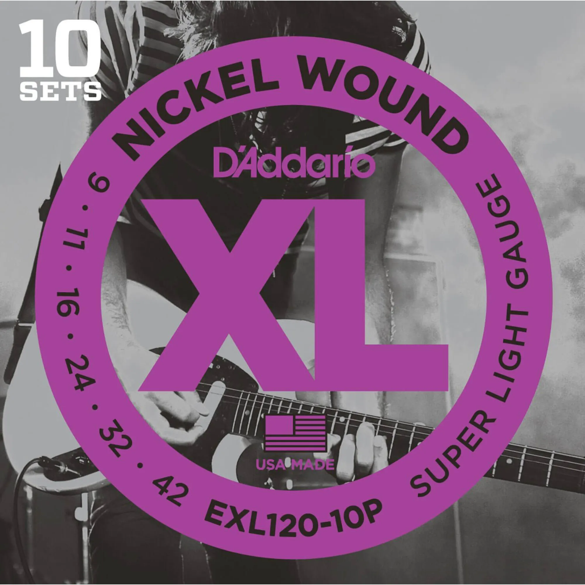 D´Addario EXL120-10P Super Light