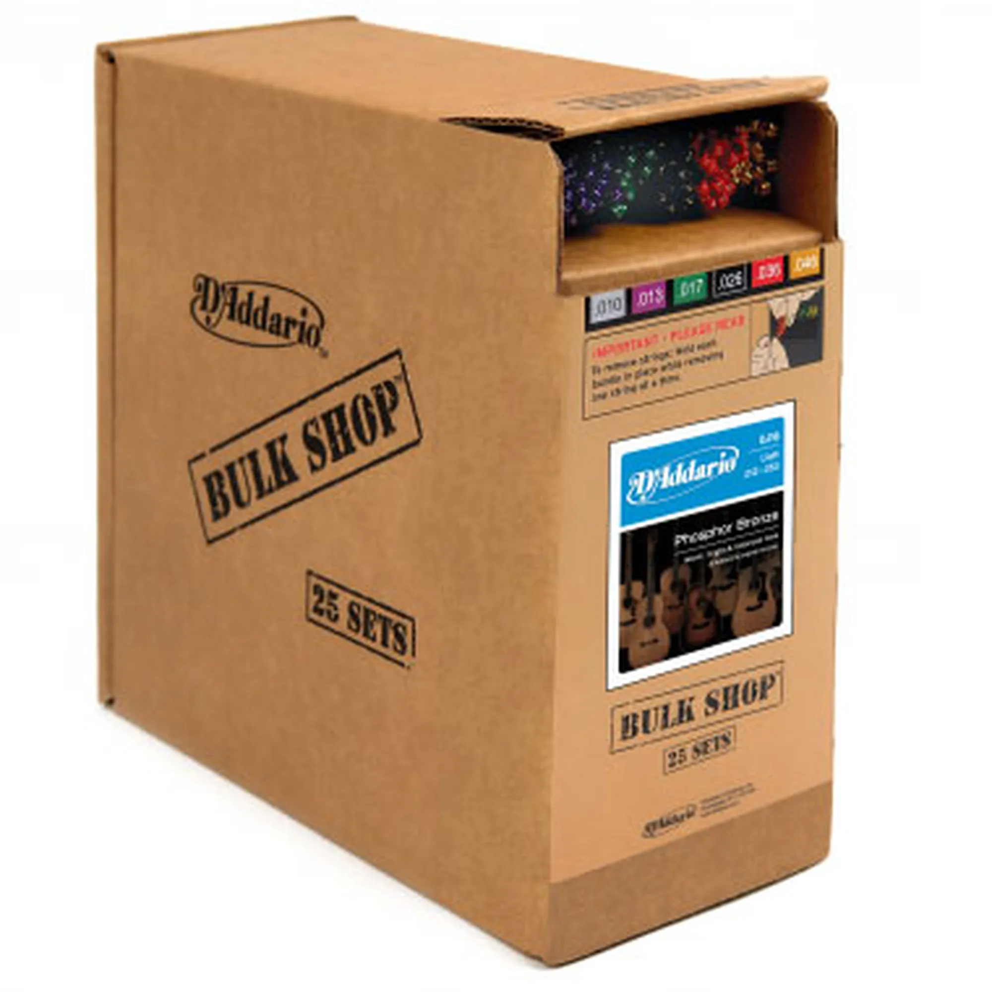 Vorderes Coverbild D´Addario EJ16-B25 Phosphor Bronze Light