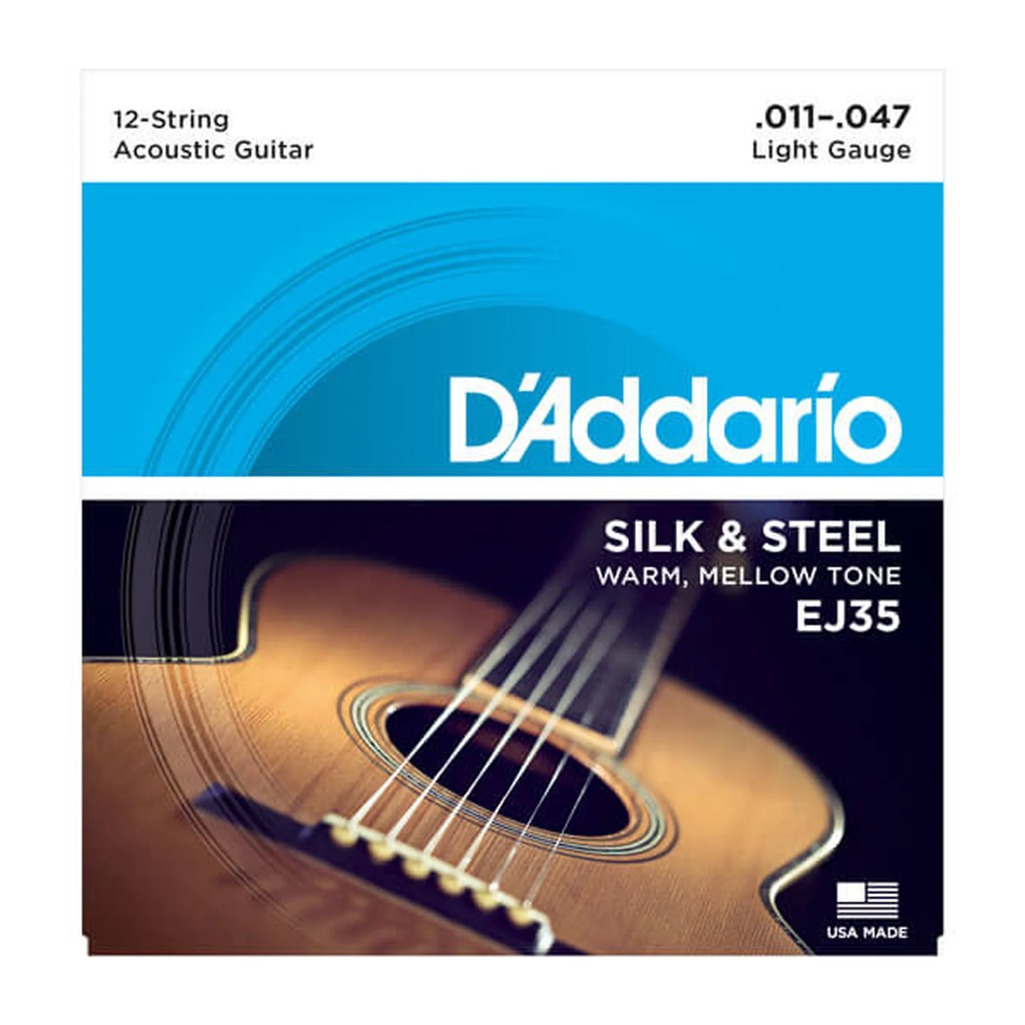 D´Addario EJ35 Silk & Steel 12-String