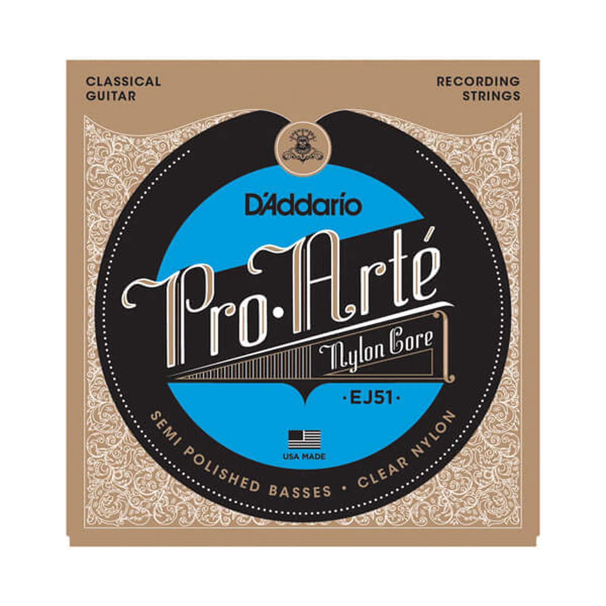 Vorderes Coverbild D´Addario EJ51 Pro Arte Recording Hard