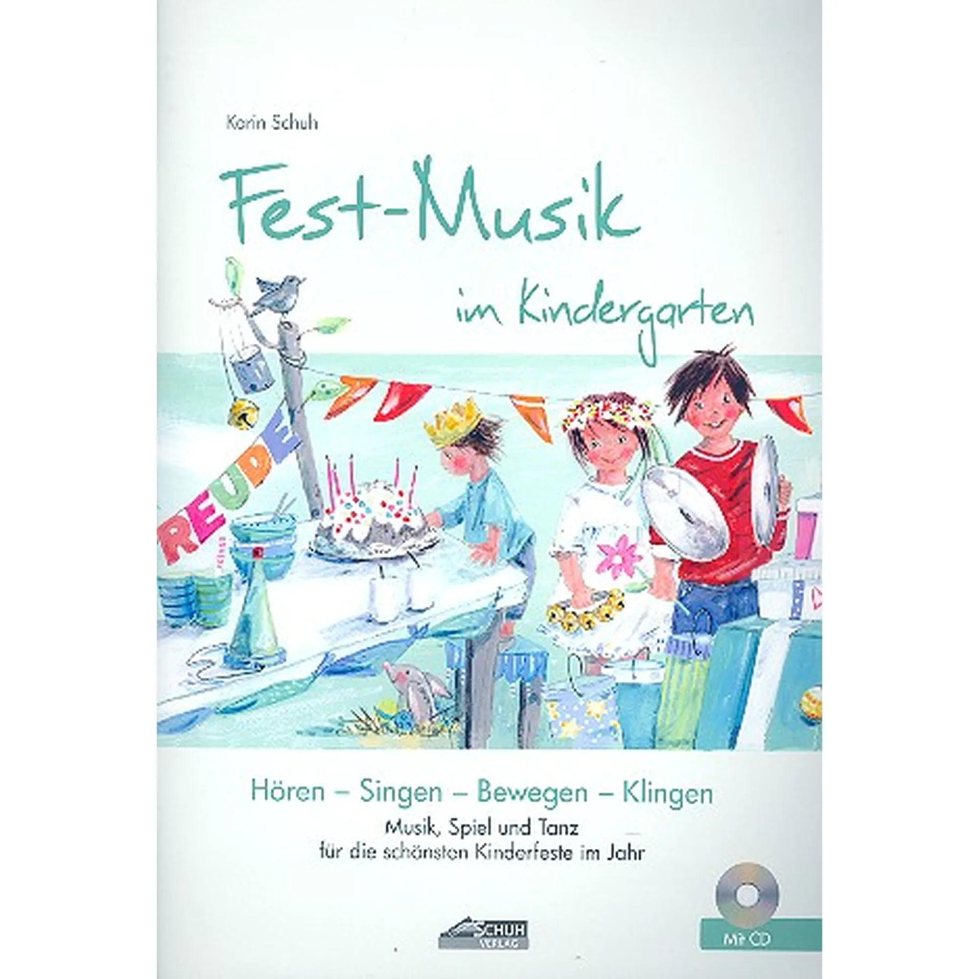 Vorderes Coverbild Fest-Musik im Kindergarten