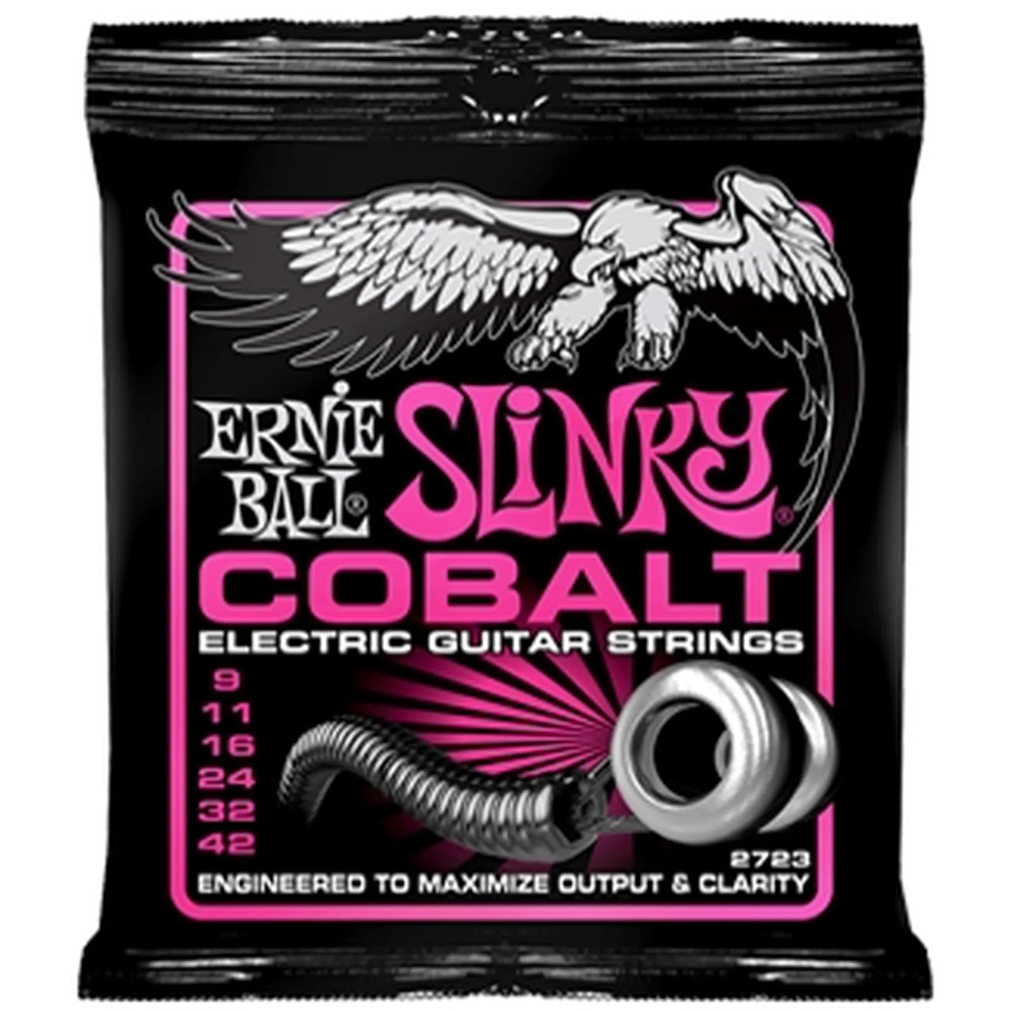 Vorderes Coverbild Ernie Ball EB2723 Super Slinky Cobalt