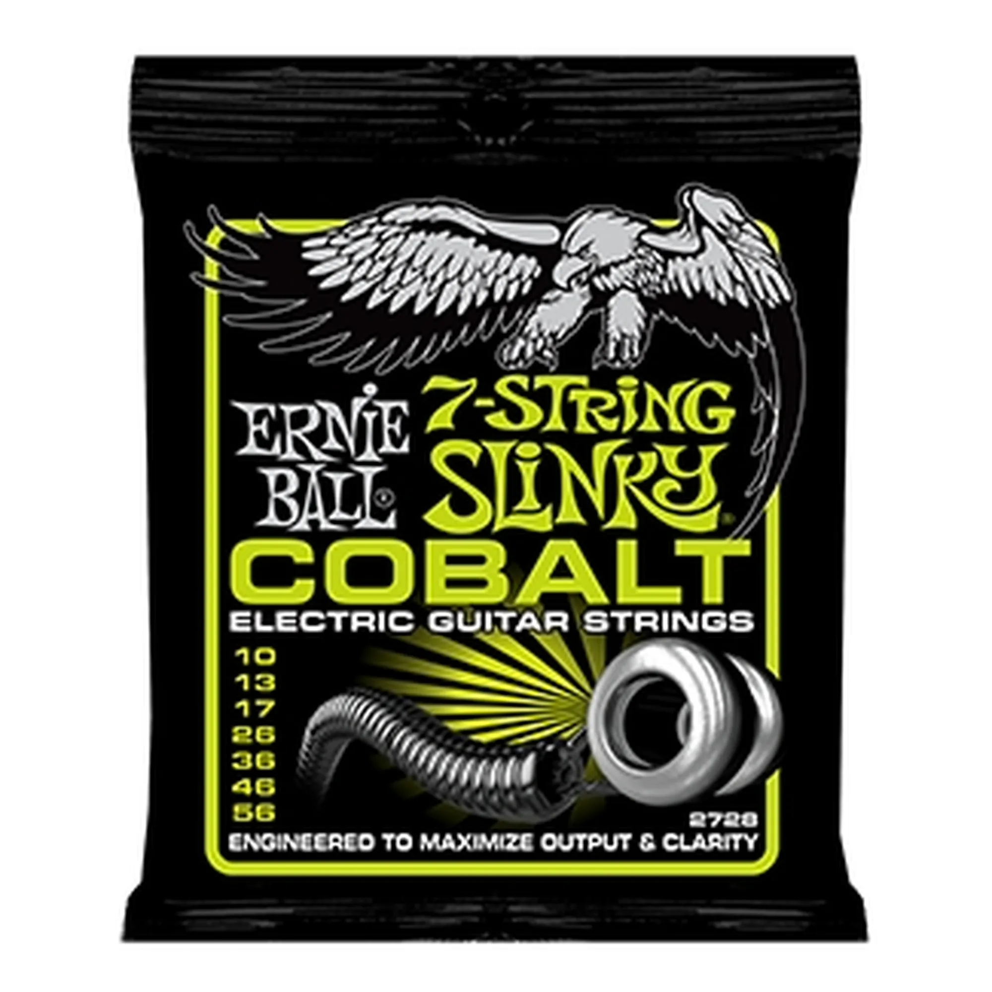 Vorderes Coverbild Ernie Ball EB2728 Regular Slinky Cobalt 7-String