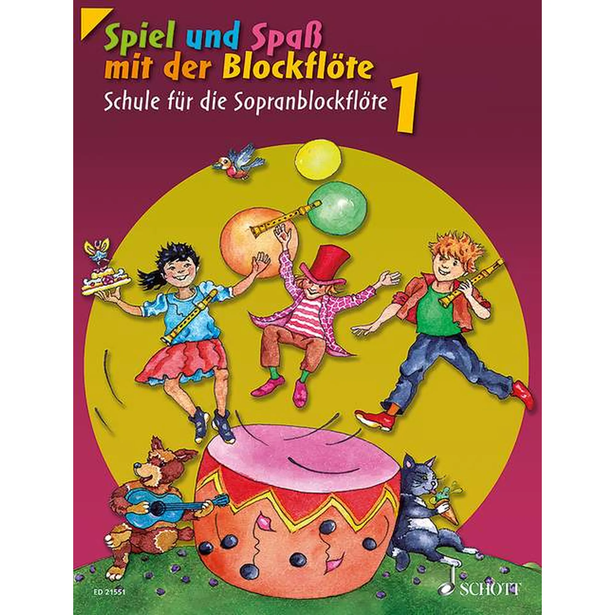 Spiel und Spaß mit der Blockflöte 1