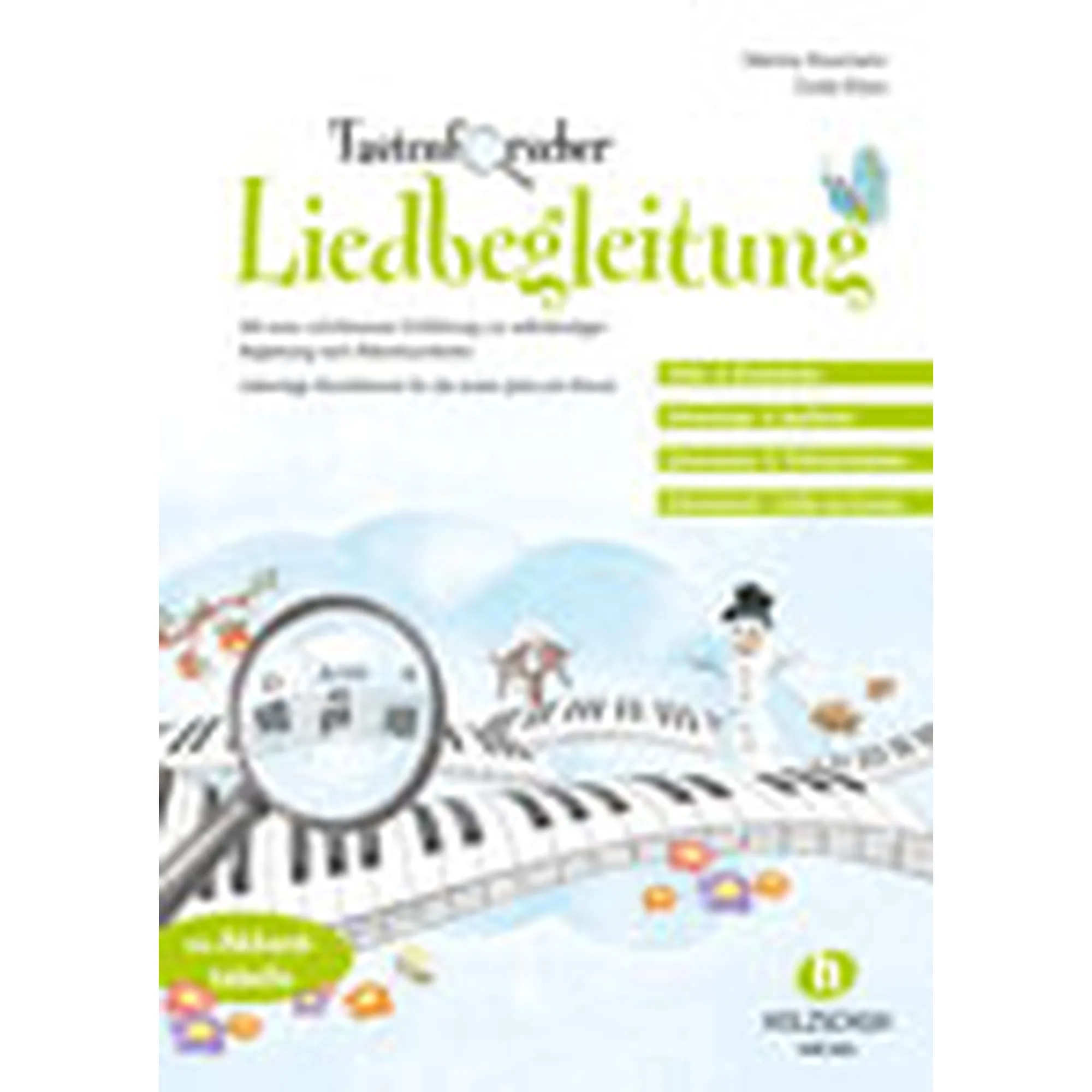 Vorderes Coverbild Tastenforscher Liedbegleitung