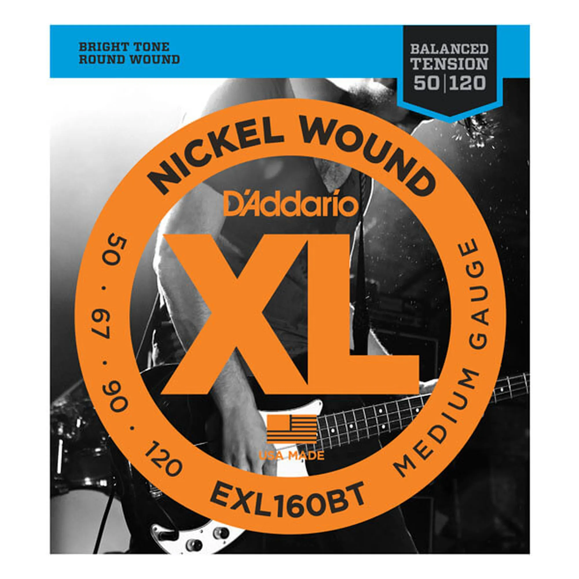 D´Addario EXL160BT Balanced Long Scale/Medium