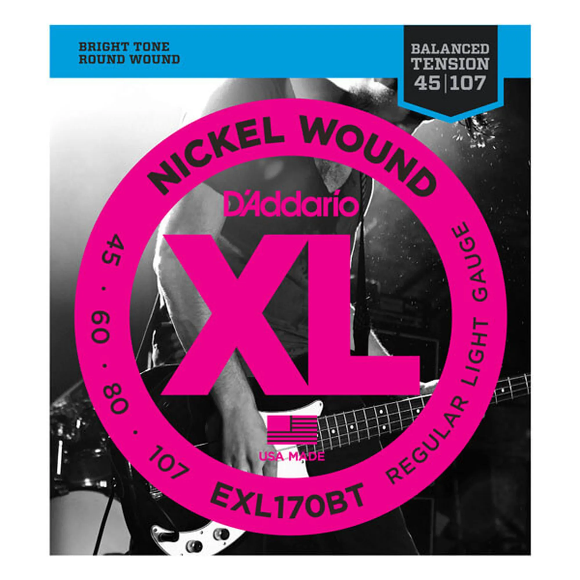 D´Addario EXL170BT Balanced Long Scale/Reg Light