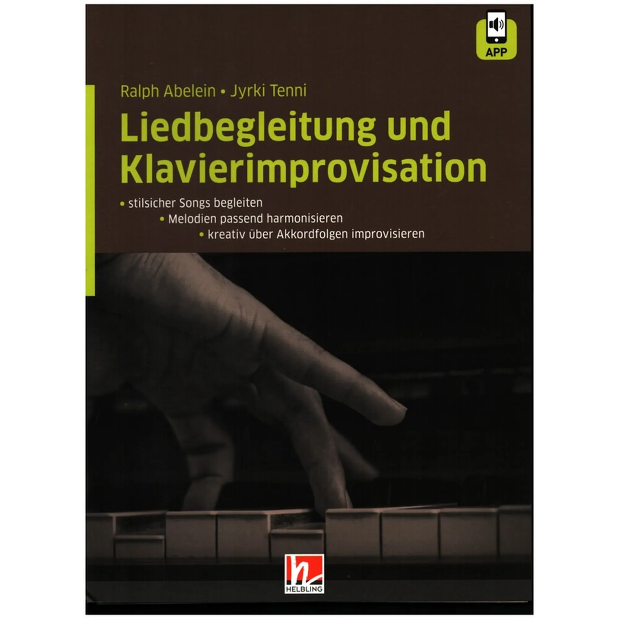 Vorderes Coverbild Liedbegleitung und Klavierimprovisation