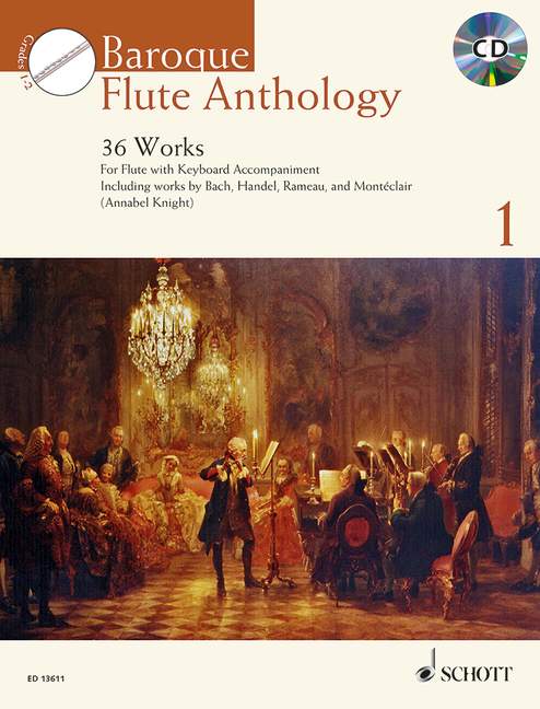 Vorderes Coverbild Baroque Flute Anthology 1