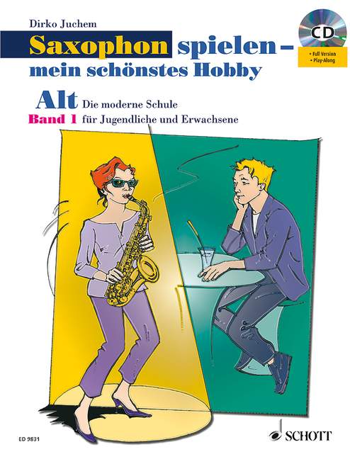 Vorderes Coverbild Saxophon spielen - mein schönstes Hobby Set 1