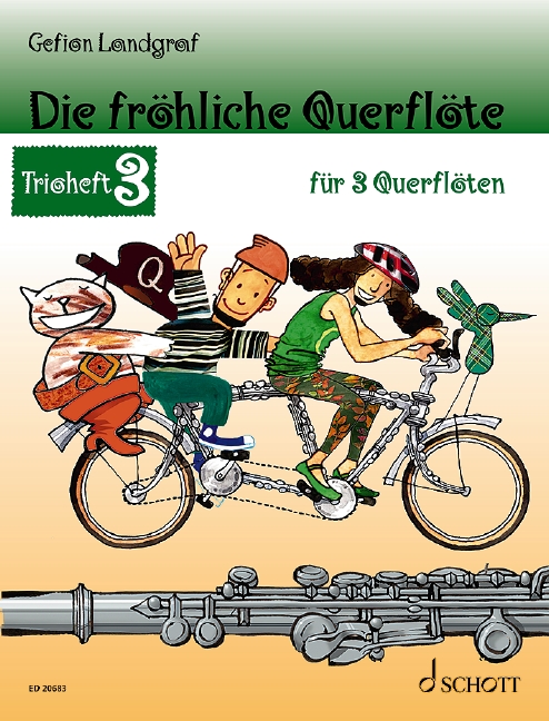 Die Fröhliche Querflöte - Trioheft 3