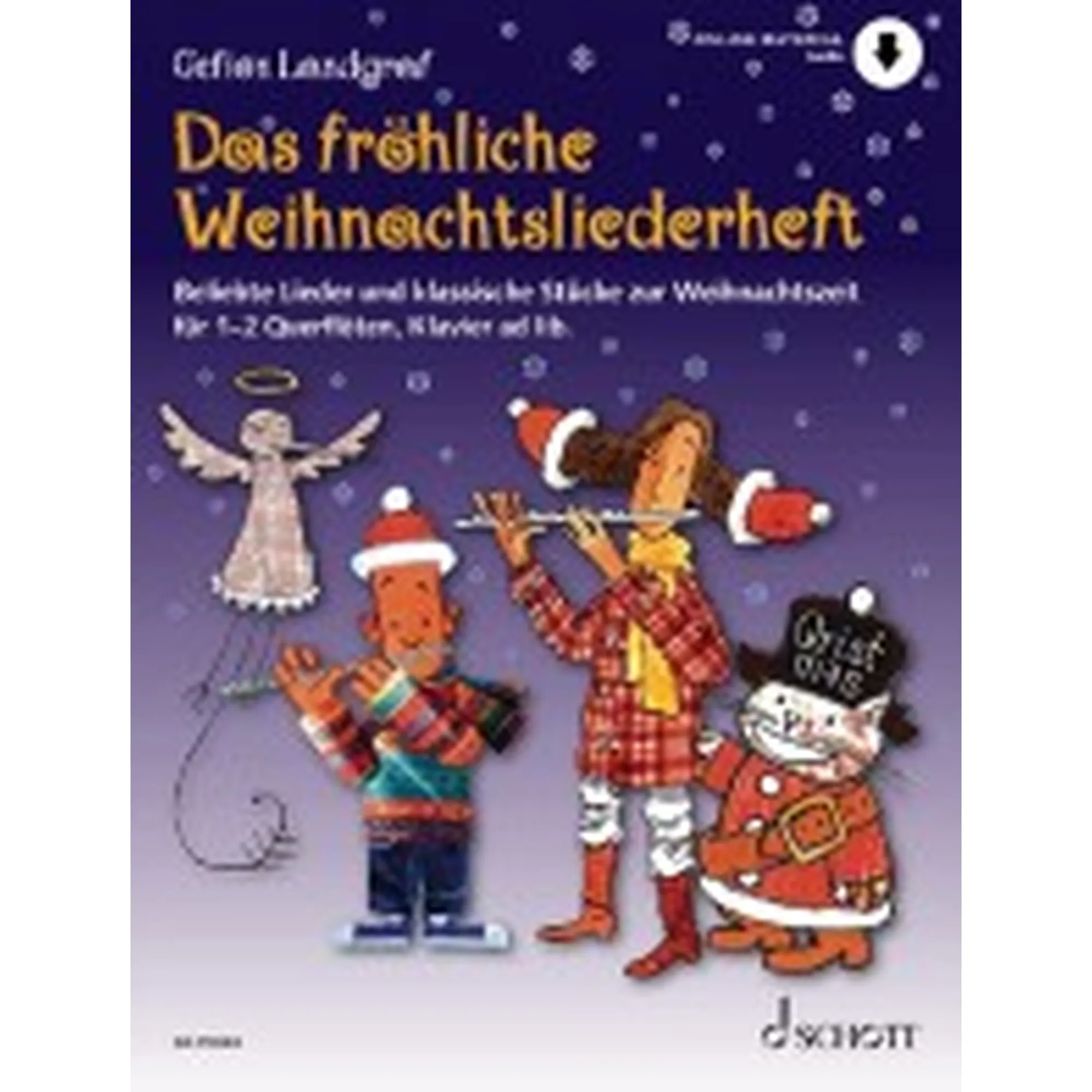 Das fröhliche Weihnachtsliederheft