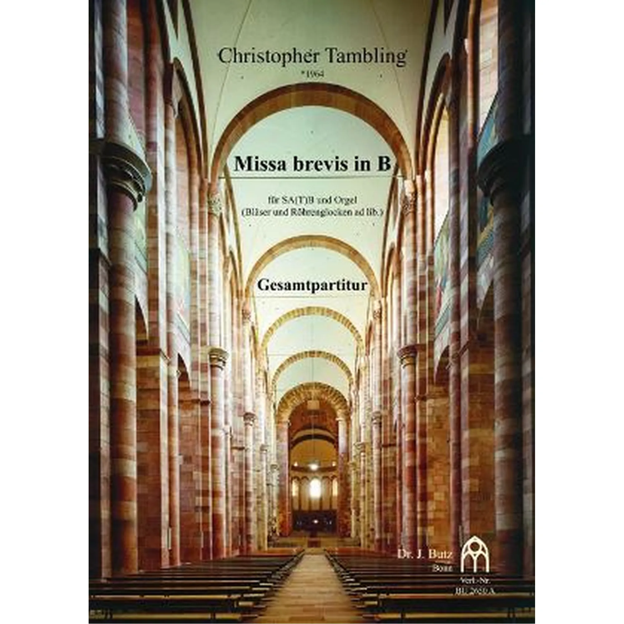 Vorderes Coverbild Missa brevis in B