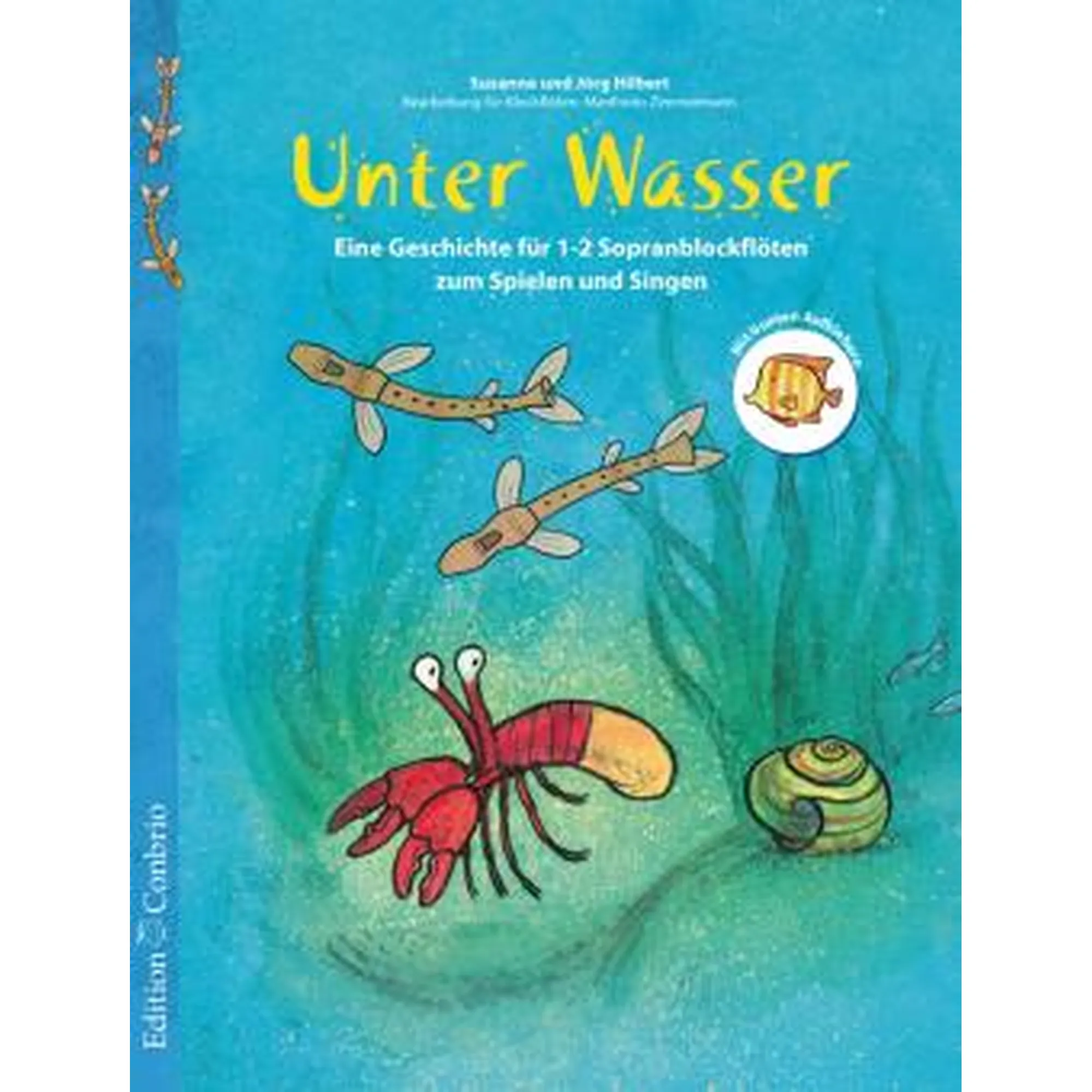 Unter Wasser : für 1-2 Sopranblockflöten Spielpartitur