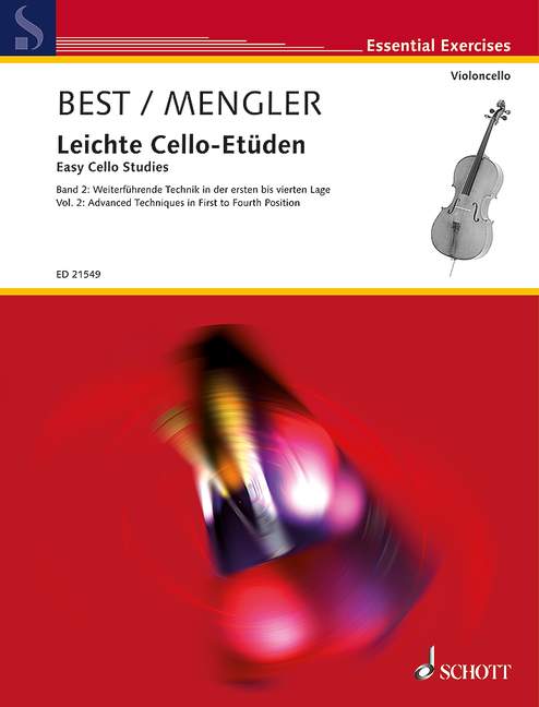 Vorderes Coverbild Leichte Etüden 2