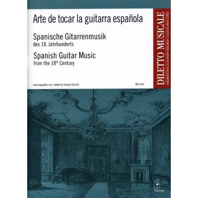 Vorderes Coverbild Spanische Gitarrenmusik des 18. Jahrhunderts