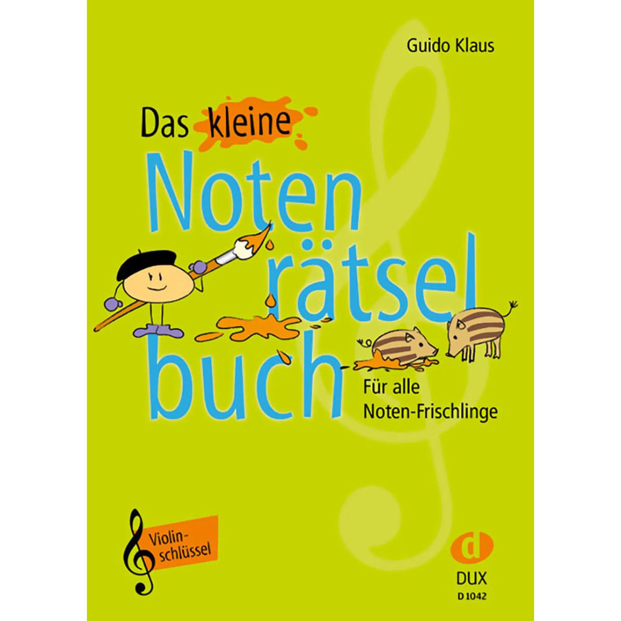 Vorderes Coverbild Das kleine Notenrätselbuch