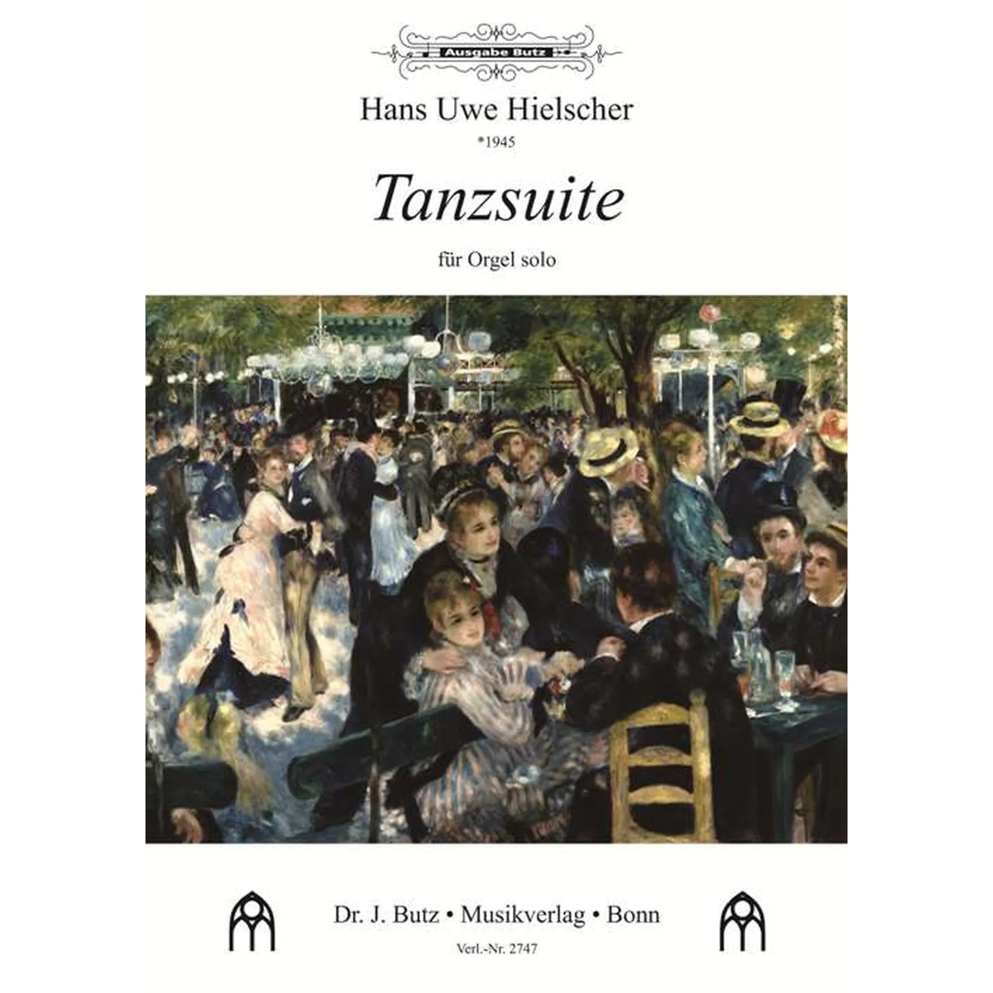 Vorderes Coverbild Hielscher, Tanzsuite