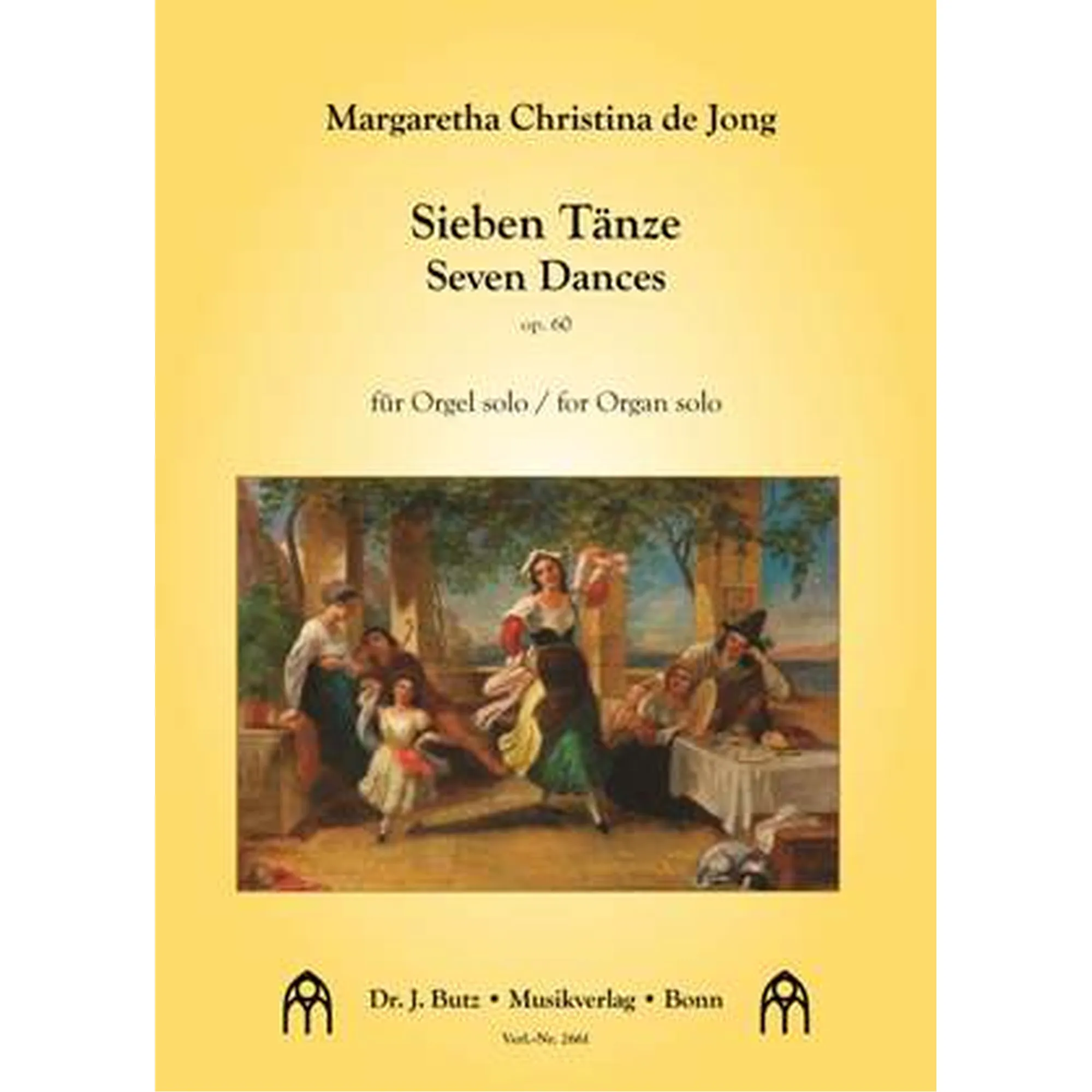 Vorderes Coverbild 7 Tänze op. 60