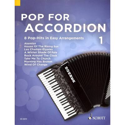 Vorderes Coverbild Pop for Accordion 1