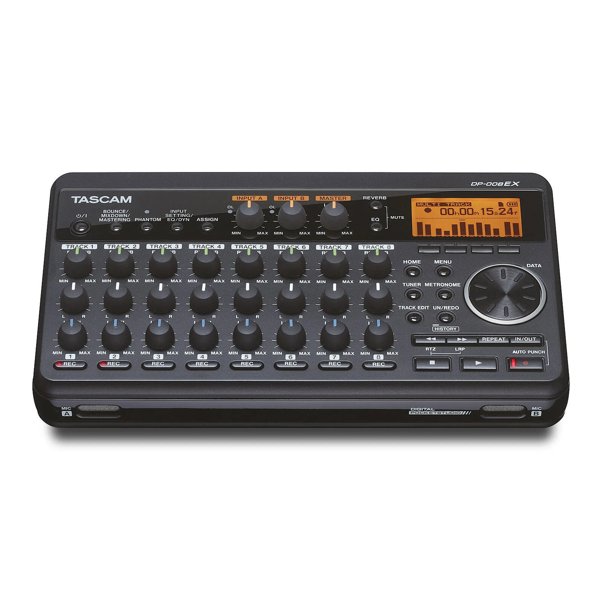 Vorderes Coverbild Tascam DP-008EX