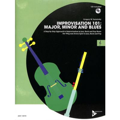 Vorderes Coverbild Improvisation 101 - Major, Minor and Blues