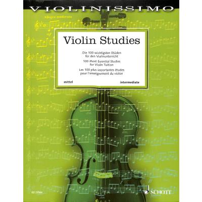 Vorderes Coverbild Violin Studies